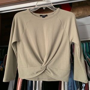 Forever 21 Crop Long Sleeve